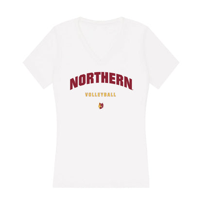 NSU - NCAA Women's Volleyball : Katelyn Schroeder - Women's V-Neck T-Shirt-0