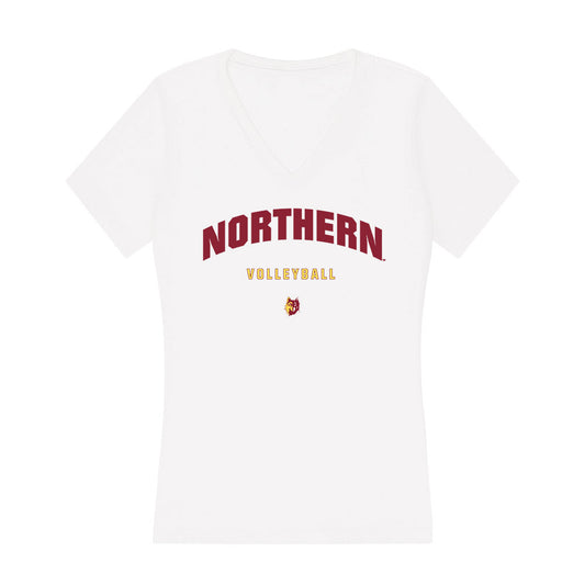 NSU - NCAA Women's Volleyball : Katelyn Schroeder - Women's V-Neck T-Shirt-0