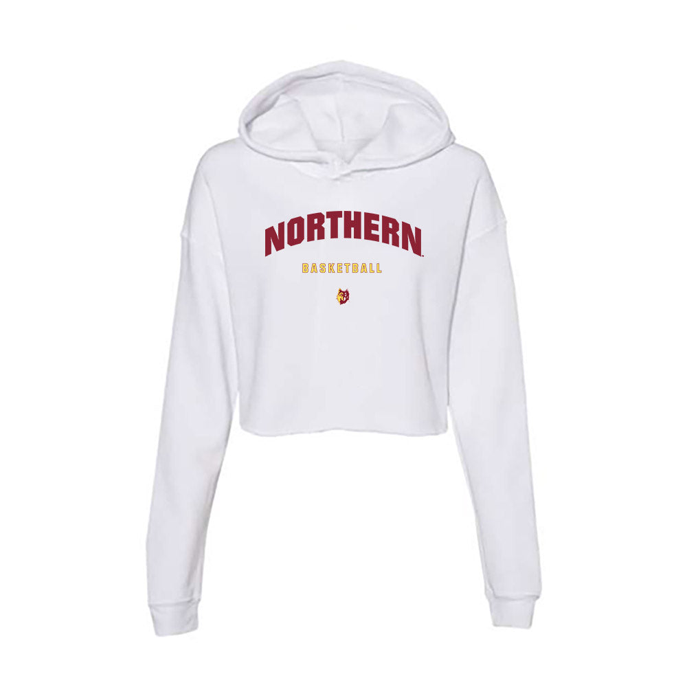 NSU - NCAA Men's Basketball : Parker Lemer - Women's Crop Fleece Hoodie-0