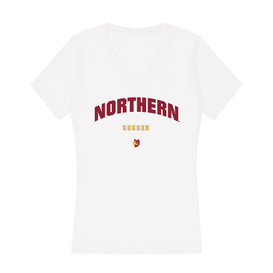 NSU - NCAA Women's Soccer : Addyson Thorstad - Women's V-Neck T-Shirt-0