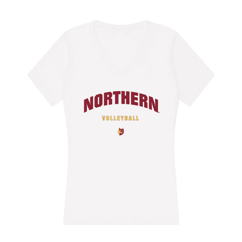 NSU - NCAA Women's Volleyball : Natalia Szybinska - Women's V-Neck T-Shirt-0