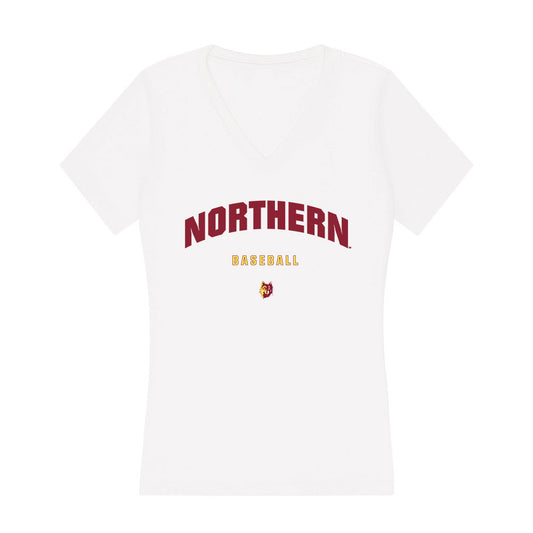  - NCAA Baseball : Drew Burkholder - Women's V-Neck T-Shirt-0