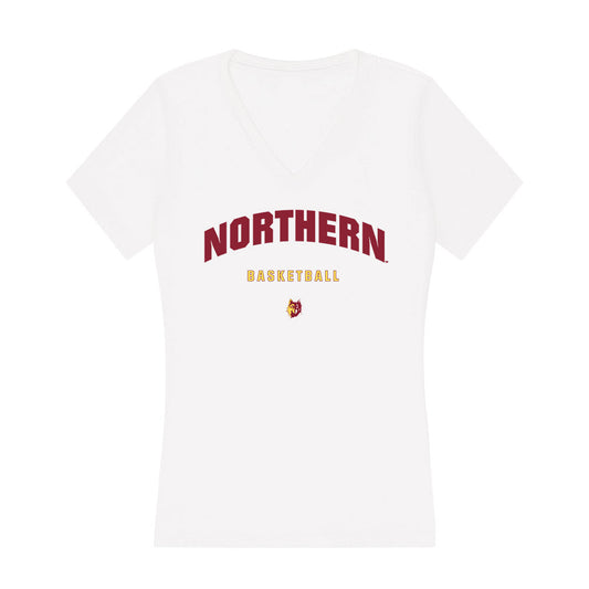 NSU - NCAA Men's Basketball : Kwat Abdelkarim - Women's V-Neck T-Shirt-0