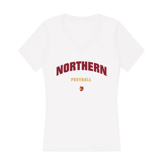 NSU - NCAA Football : Noah Hutmacher - Women's V-Neck T-Shirt-0
