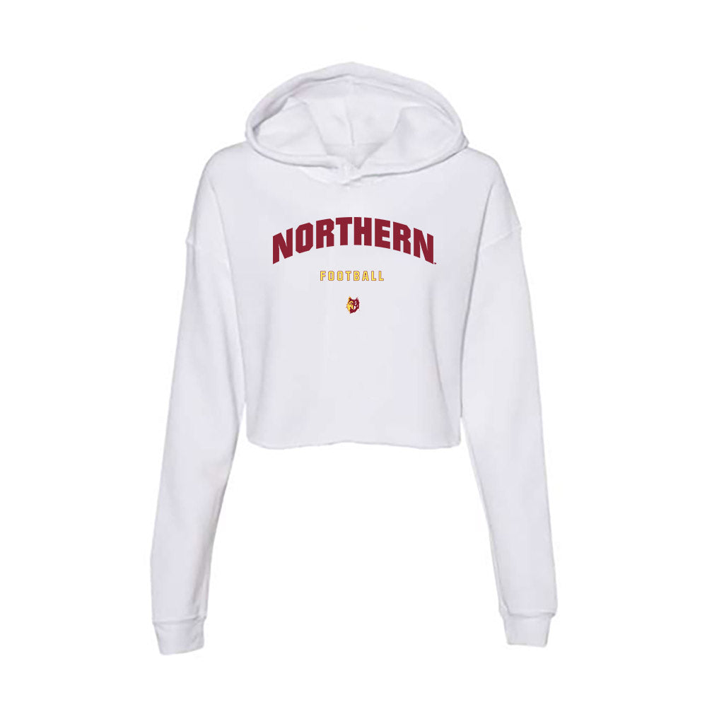 NSU - NCAA Football : Trevor Johnson - Women's Crop Fleece Hoodie-0