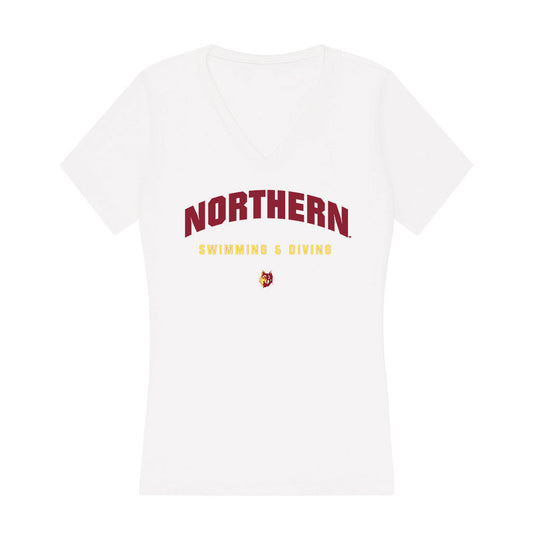 NSU - NCAA Women's Swimming & Diving : Sydney Rogers - Women's V-Neck T-Shirt-0