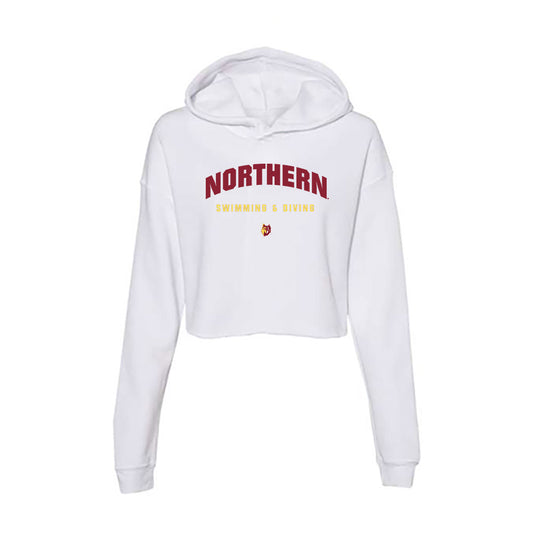 NSU - NCAA Women's Swimming & Diving : Jacie-Aspen Flockhart - Women's Crop Fleece Hoodie-0