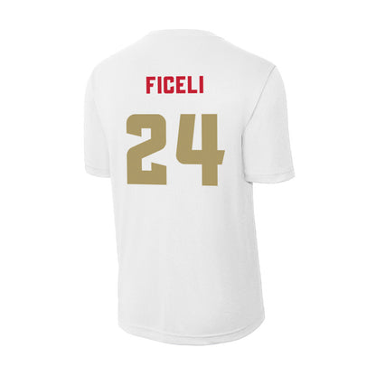 DU - NCAA Men's Lacrosse : Luke Ficeli - Activewear T-Shirt-1