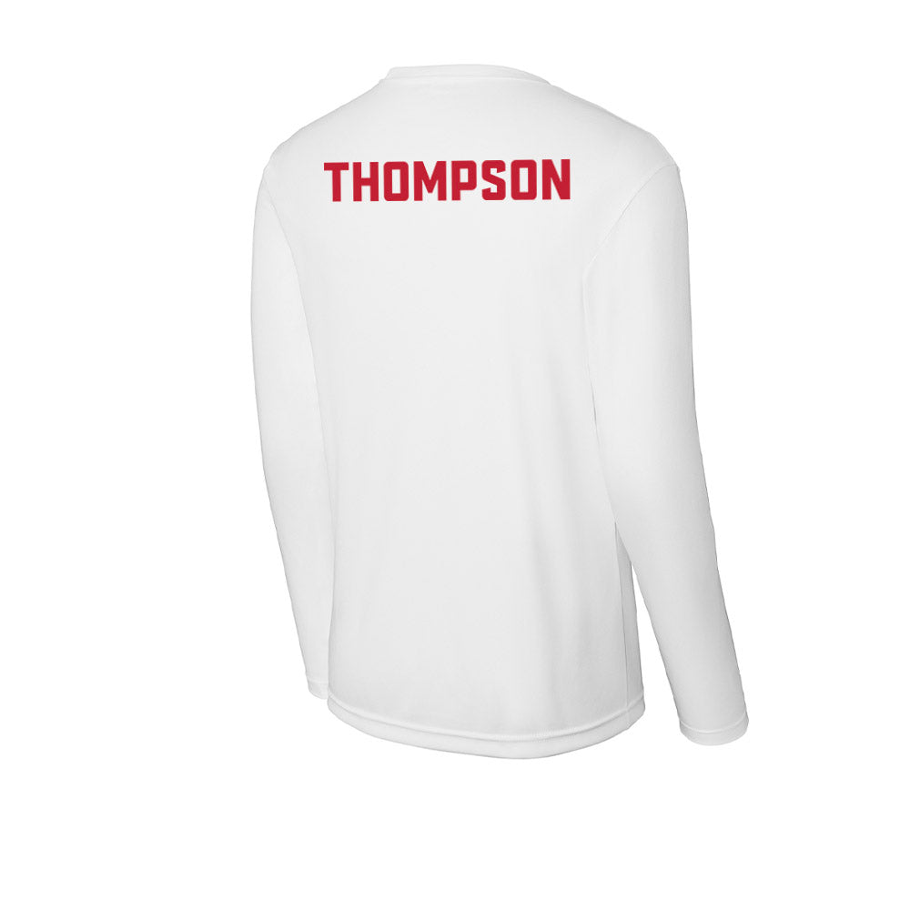 DU - NCAA Women's Gymnastics : Abbie Thompson - Activewear Long Sleeve T-Shirt-1