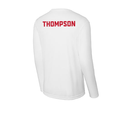 DU - NCAA Women's Gymnastics : Abbie Thompson - Activewear Long Sleeve T-Shirt-1