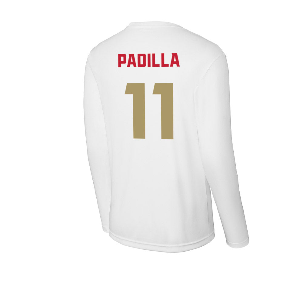 DU - NCAA Women's Basketball : Karolina Padilla - Activewear Long Sleeve T-Shirt-1
