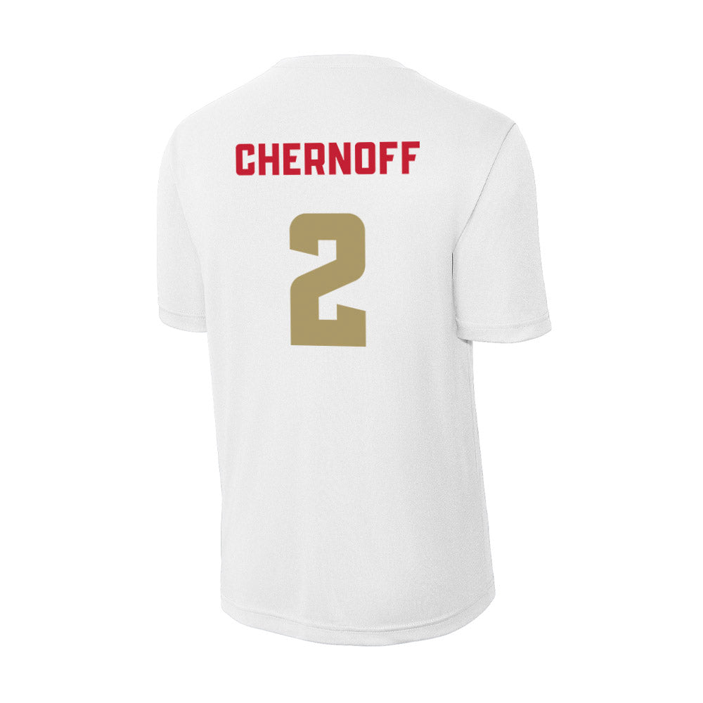DU - NCAA Women's Lacrosse : Delaney Chernoff - Activewear T-Shirt-1