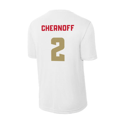 DU - NCAA Women's Lacrosse : Delaney Chernoff - Activewear T-Shirt-1