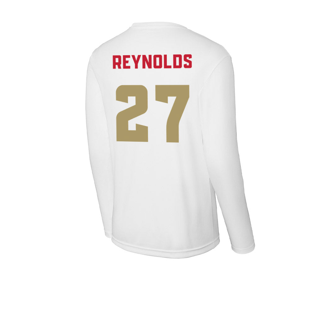 DU - NCAA Men's Lacrosse : Gordon Reynolds - Activewear Long Sleeve T-Shirt-1