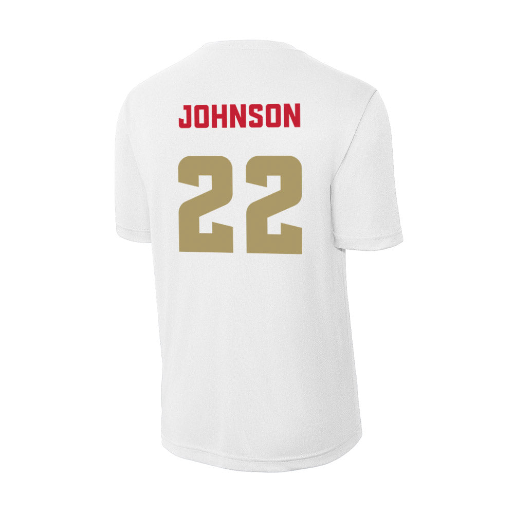 DU - NCAA Men's Lacrosse : Dakota Johnson - Activewear T-Shirt-1