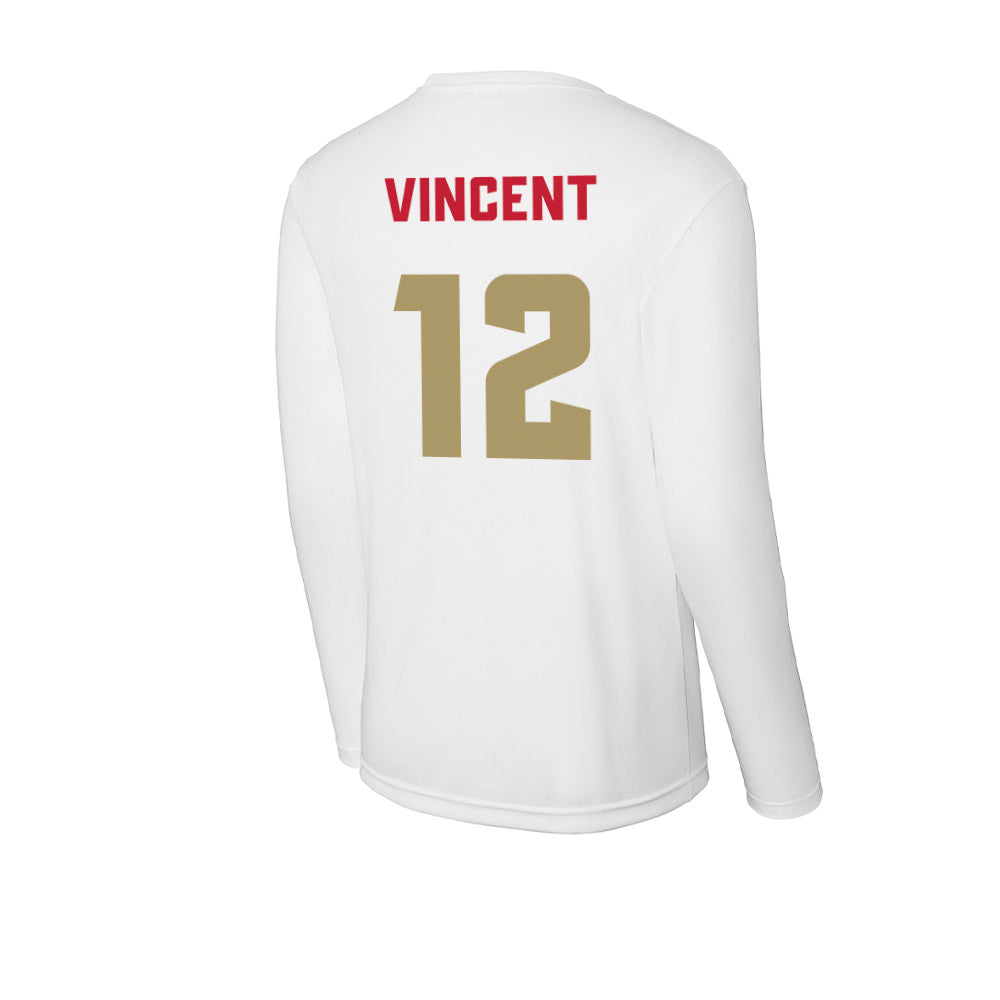 DU - NCAA Women's Soccer : Luci Vincent - Activewear Long Sleeve T-Shirt-1