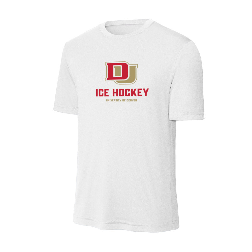 DU - NCAA Men's Ice Hockey : Jake Fisher - Activewear T-Shirt-0