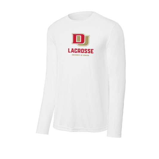 DU - NCAA Men's Lacrosse : Jimmy Douglas - Activewear Long Sleeve T-Shirt-0