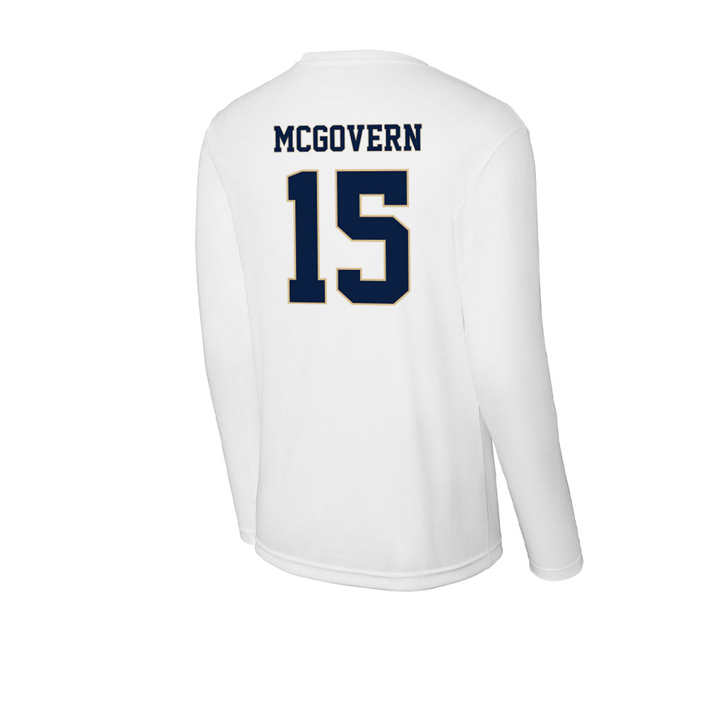 GWU - NCAA Men's Soccer : Ben McGovern - Activewear Long Sleeve T-Shirt-1