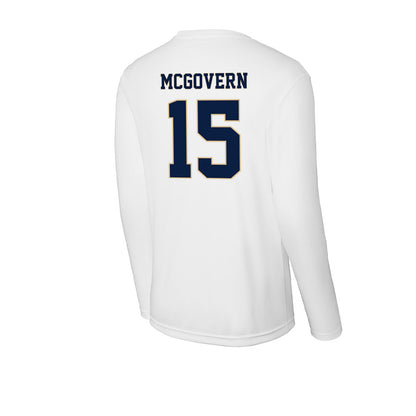 GWU - NCAA Men's Soccer : Ben McGovern - Activewear Long Sleeve T-Shirt-1