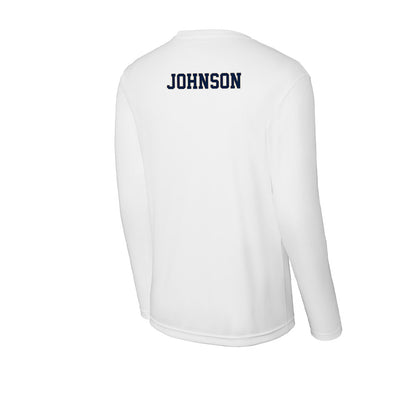 GWU - NCAA Men's Track & Field : Blake Johnson - Activewear Long Sleeve T-Shirt-1