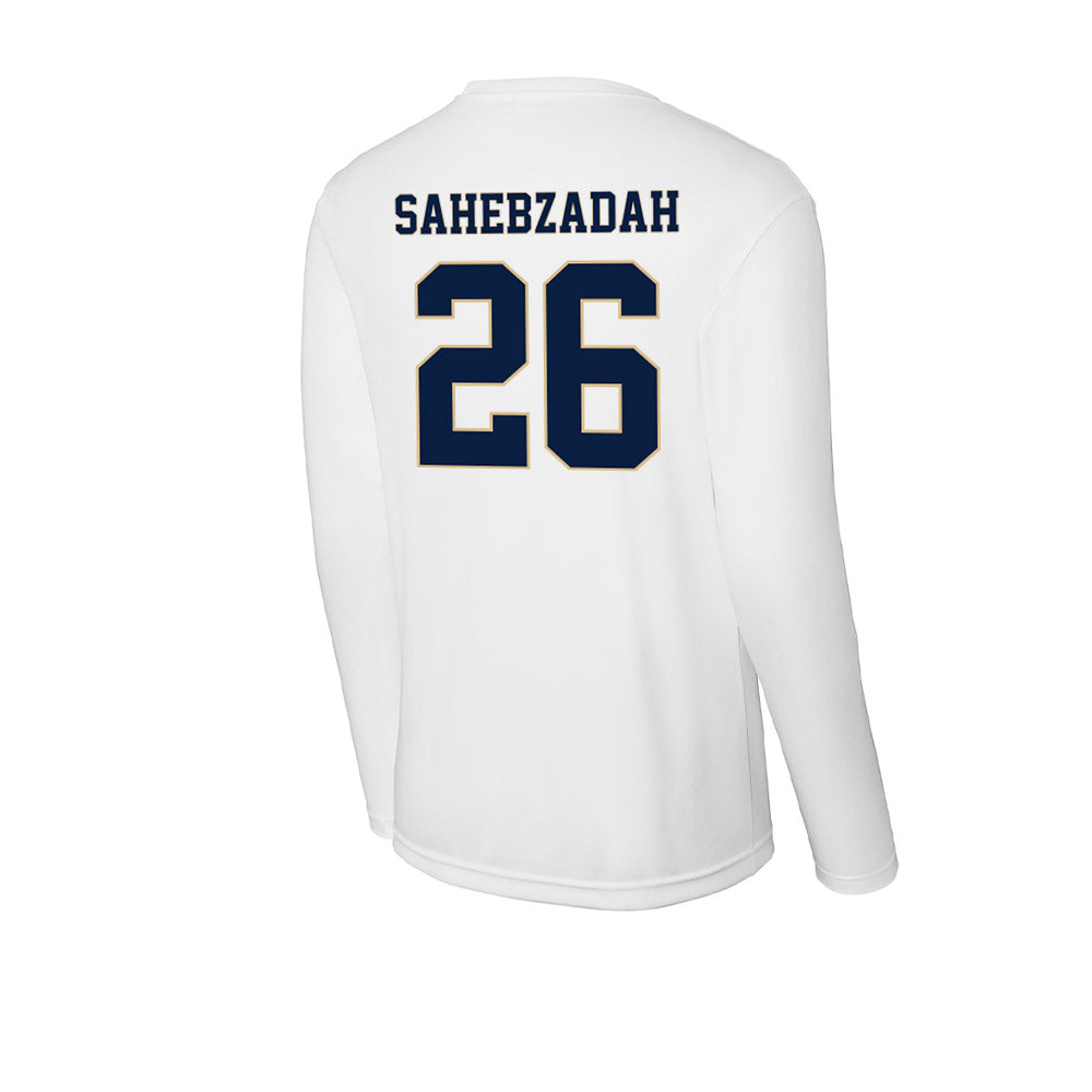 GWU - NCAA Baseball : Adham Sahebzadah - Activewear Long Sleeve T-Shirt-1