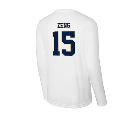 GWU - NCAA Women's Volleyball : Lydia Zeng - Activewear Long Sleeve T-Shirt-1