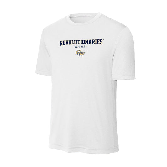 GWU - NCAA Softball : Katie Hendrickson - Activewear T-Shirt-0