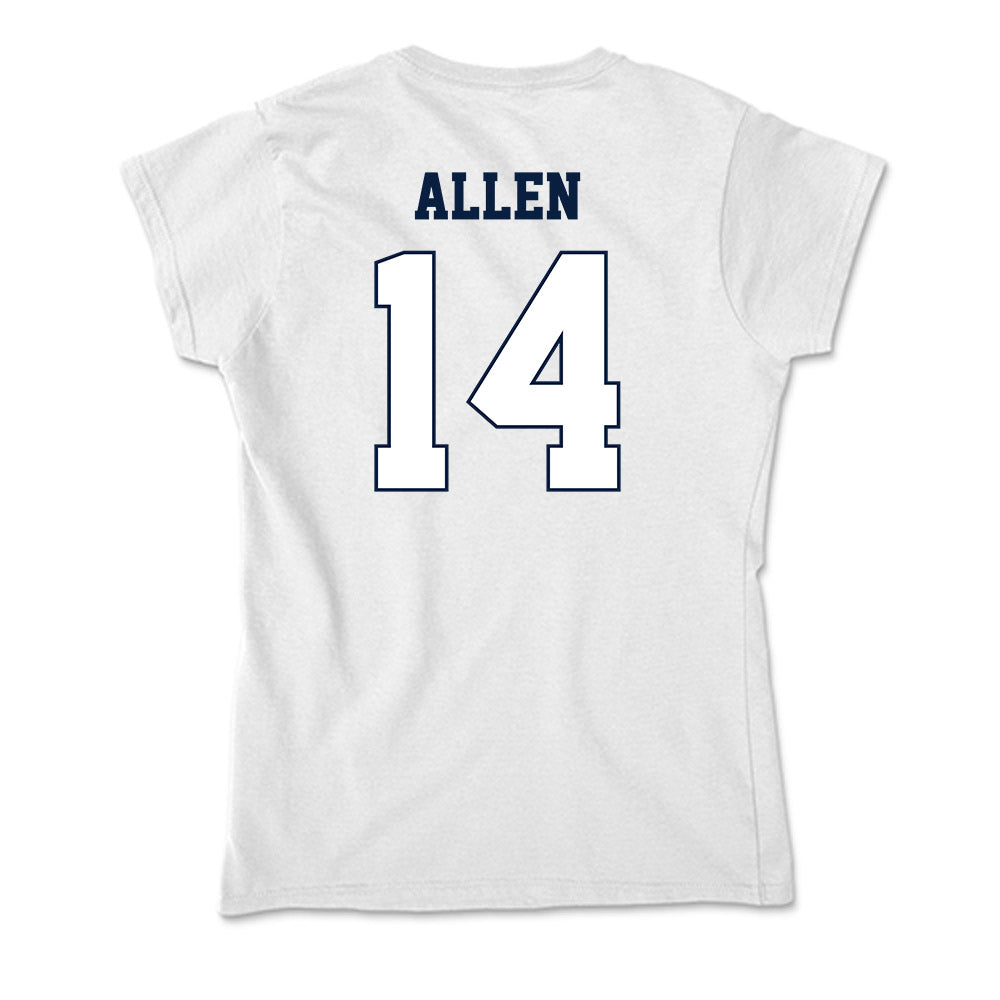 Monmouth - NCAA Women's Soccer : Ava Allen - Soft Style Women’s T-Shirt-1