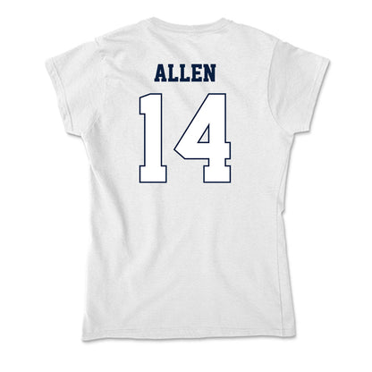 Monmouth - NCAA Women's Soccer : Ava Allen - Soft Style Women’s T-Shirt-1