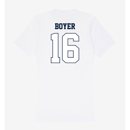 Monmouth - NCAA Men's Lacrosse : Daniel Boyer - Women's V-Neck T-Shirt-1