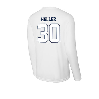 Monmouth - NCAA Men's Lacrosse : Tommy Heller - Activewear Long Sleeve T-Shirt-1