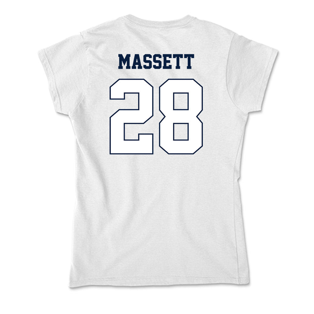 Monmouth - NCAA Men's Lacrosse : Sean Massett - Soft Style Women’s T-Shirt-1