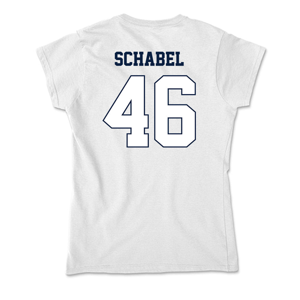 Monmouth - NCAA Football : Luke Schabel - Soft Style Women’s T-Shirt-1