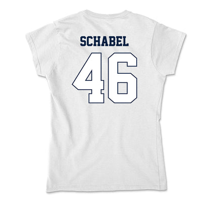 Monmouth - NCAA Football : Luke Schabel - Soft Style Women’s T-Shirt-1