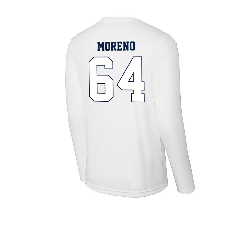 Monmouth - NCAA Football : Chris Moreno - Activewear Long Sleeve T-Shirt-1
