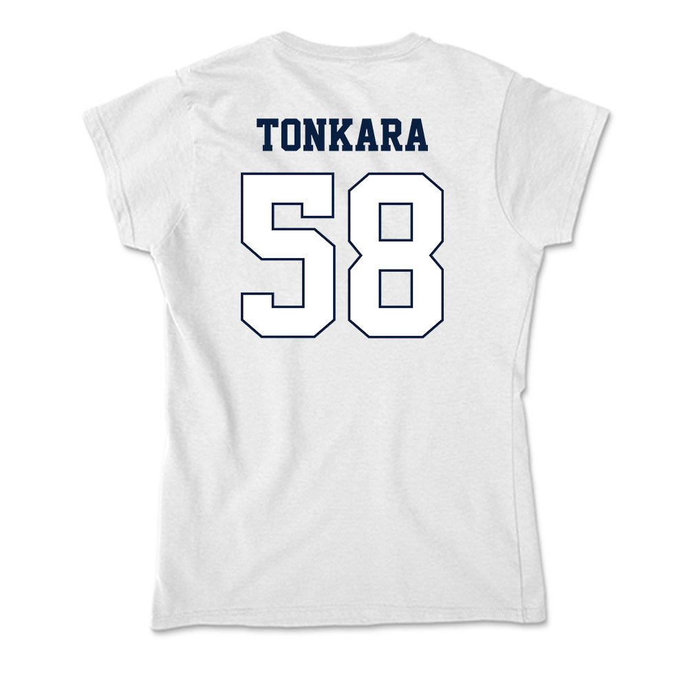 Monmouth - NCAA Football : Sheku Tonkara - Soft Style Women’s T-Shirt-1