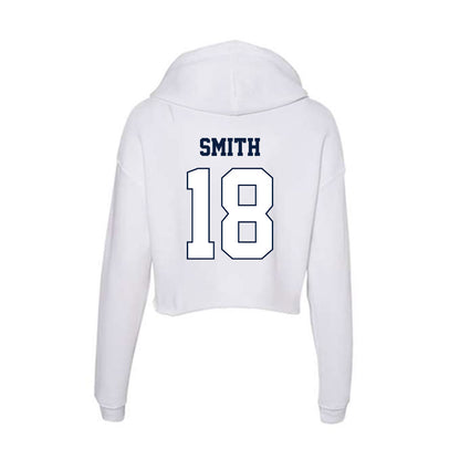 Monmouth - NCAA Softball : Olivia Smith - Women's Crop Fleece Hoodie-1