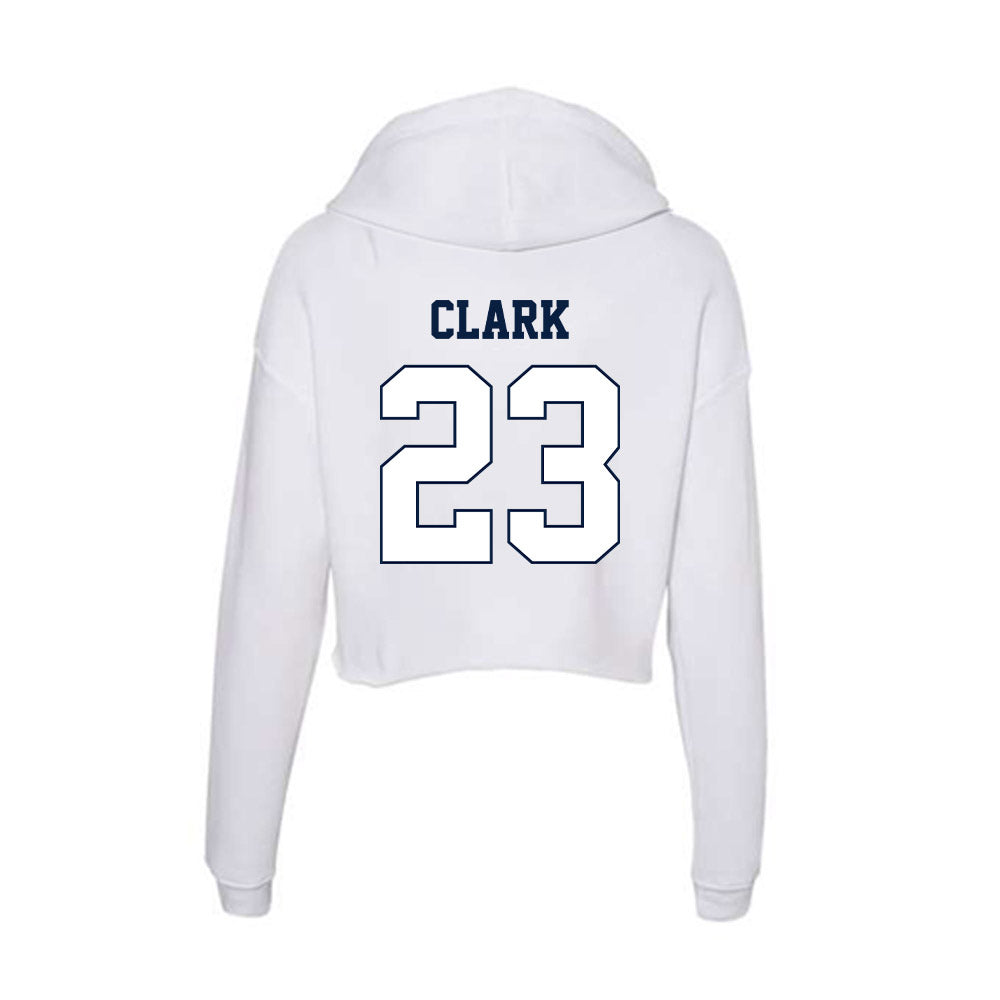 Monmouth - NCAA Football : Israel Clark - Women's Crop Fleece Hoodie-1
