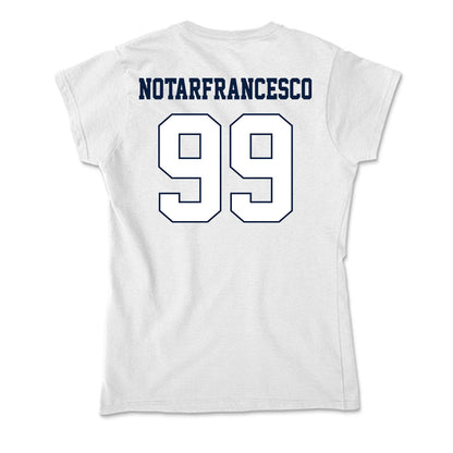 Monmouth - NCAA Women's Soccer : Grace Notarfrancesco - Soft Style Women’s T-Shirt-1