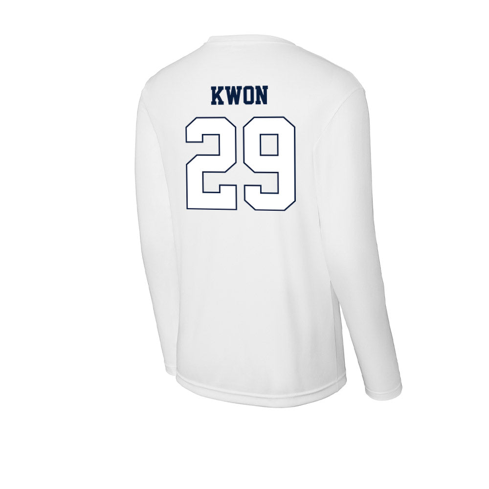 Monmouth - NCAA Baseball : Aiden Kwon - Activewear Long Sleeve T-Shirt-1