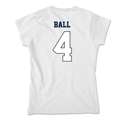 Monmouth - NCAA Men's Basketball : Andrew Ball - Soft Style Women’s T-Shirt-1