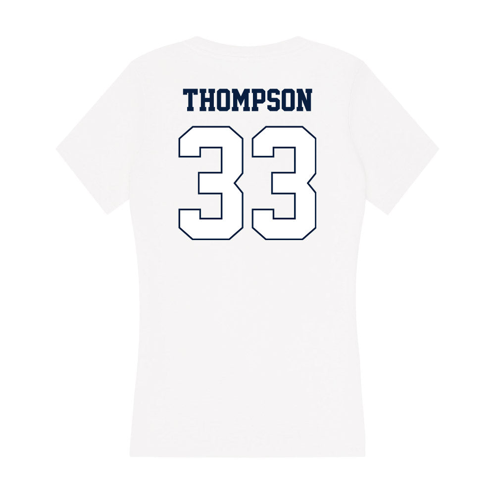 Monmouth - NCAA Softball : Tessa Thompson - Women's V-Neck T-Shirt-1