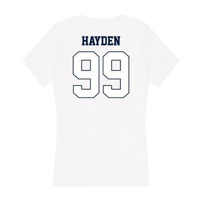 Monmouth - NCAA Football : Patrick Hayden - Women's V-Neck T-Shirt-1