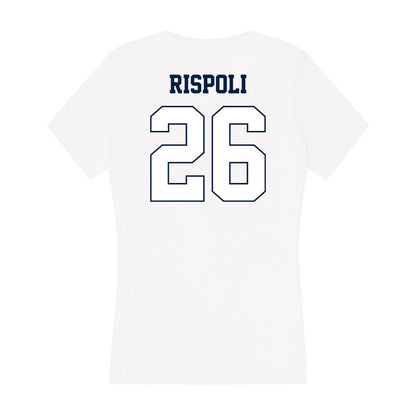 Monmouth - NCAA Men's Lacrosse : Brandon Rispoli - Women's V-Neck T-Shirt-1