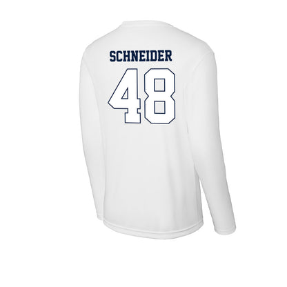 Monmouth - NCAA Men's Lacrosse : Jake Schneider - Activewear Long Sleeve T-Shirt-1
