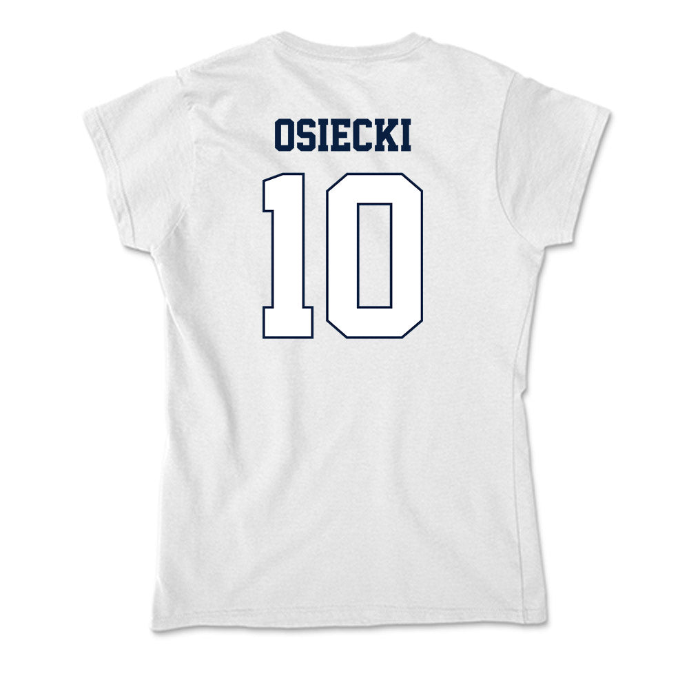 Monmouth - NCAA Men's Soccer : Patrick Osiecki - Soft Style Women’s T-Shirt-1