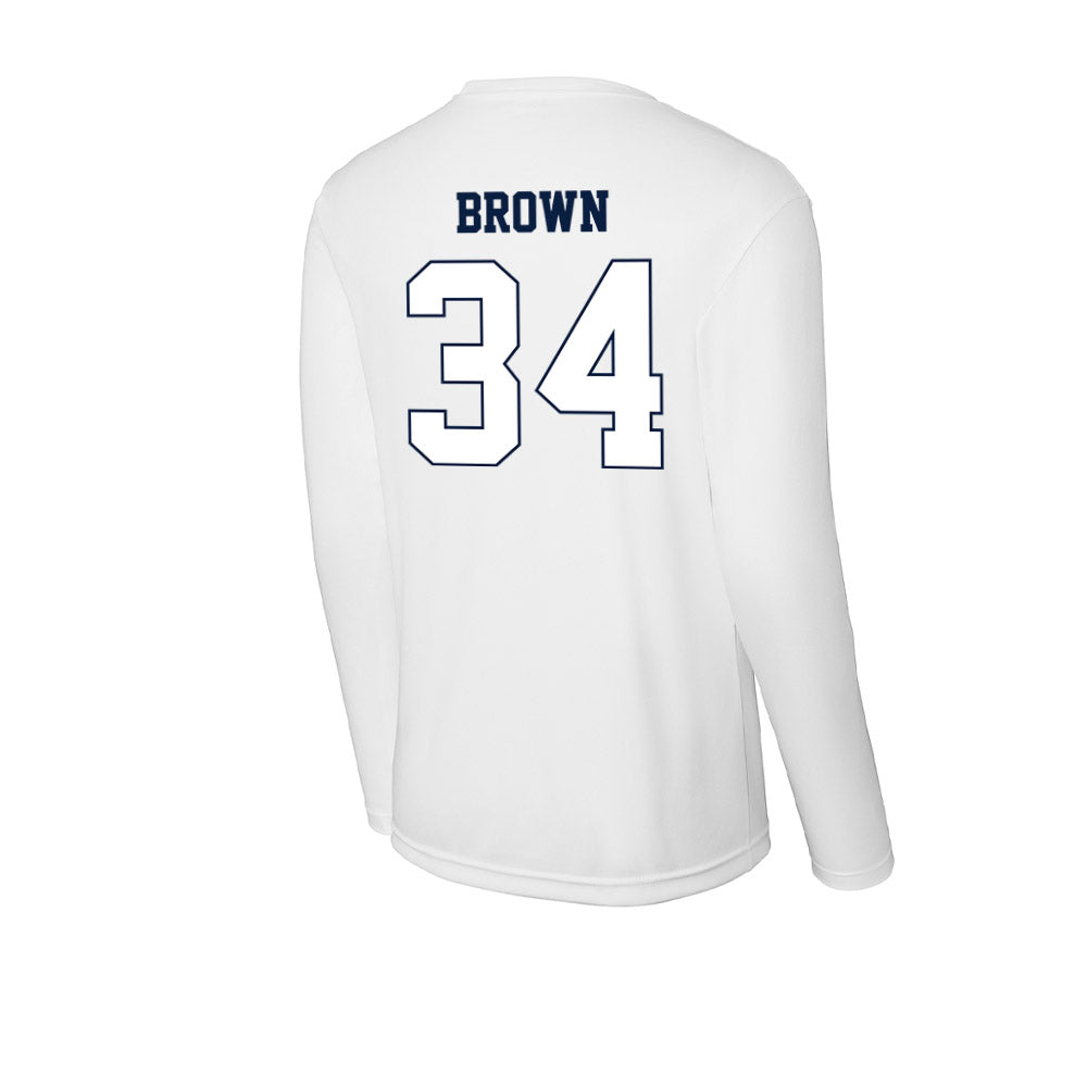 Monmouth - NCAA Football : Anthony brown - Activewear Long Sleeve T-Shirt-1