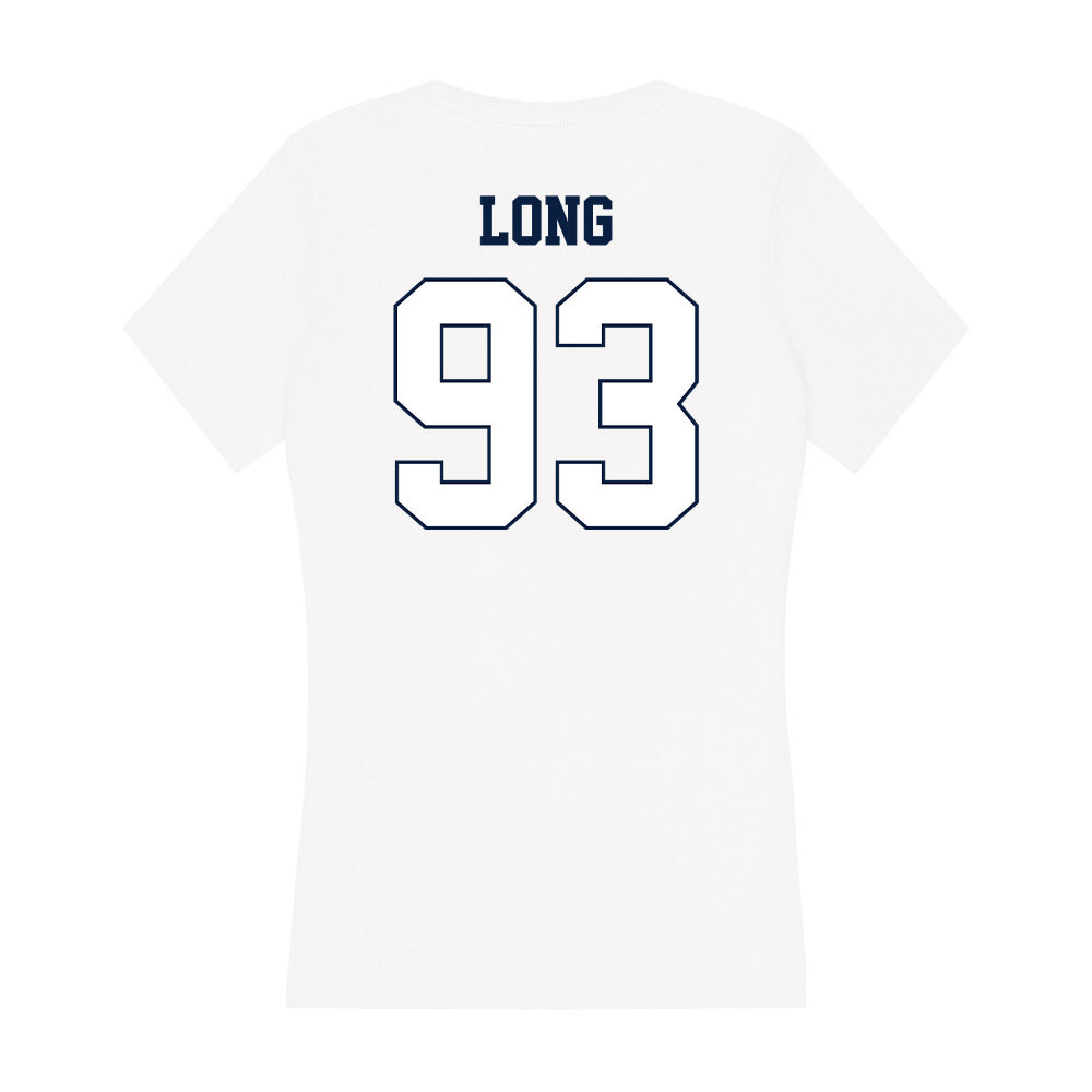 Monmouth - NCAA Football : Philip Long - Women's V-Neck T-Shirt-1
