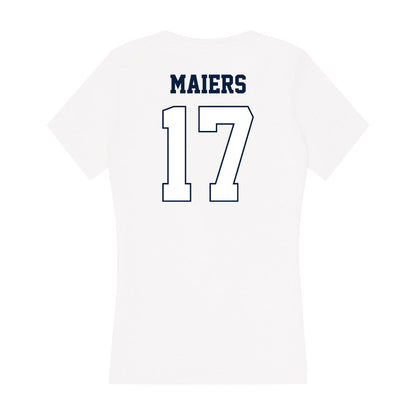 Monmouth - NCAA Football : Nate Maiers - Women's V-Neck T-Shirt-1